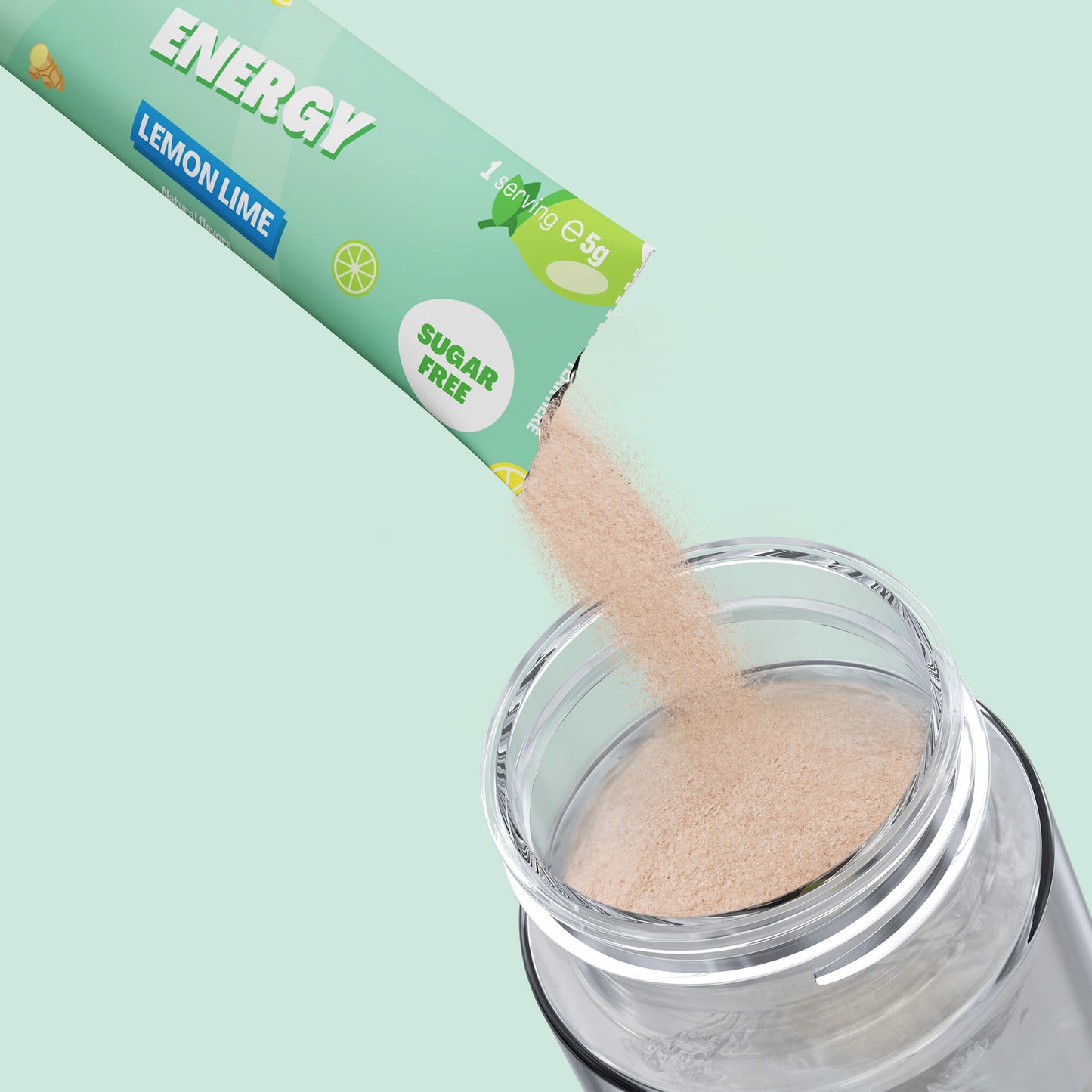 Energy Lemon Lime Zakjes