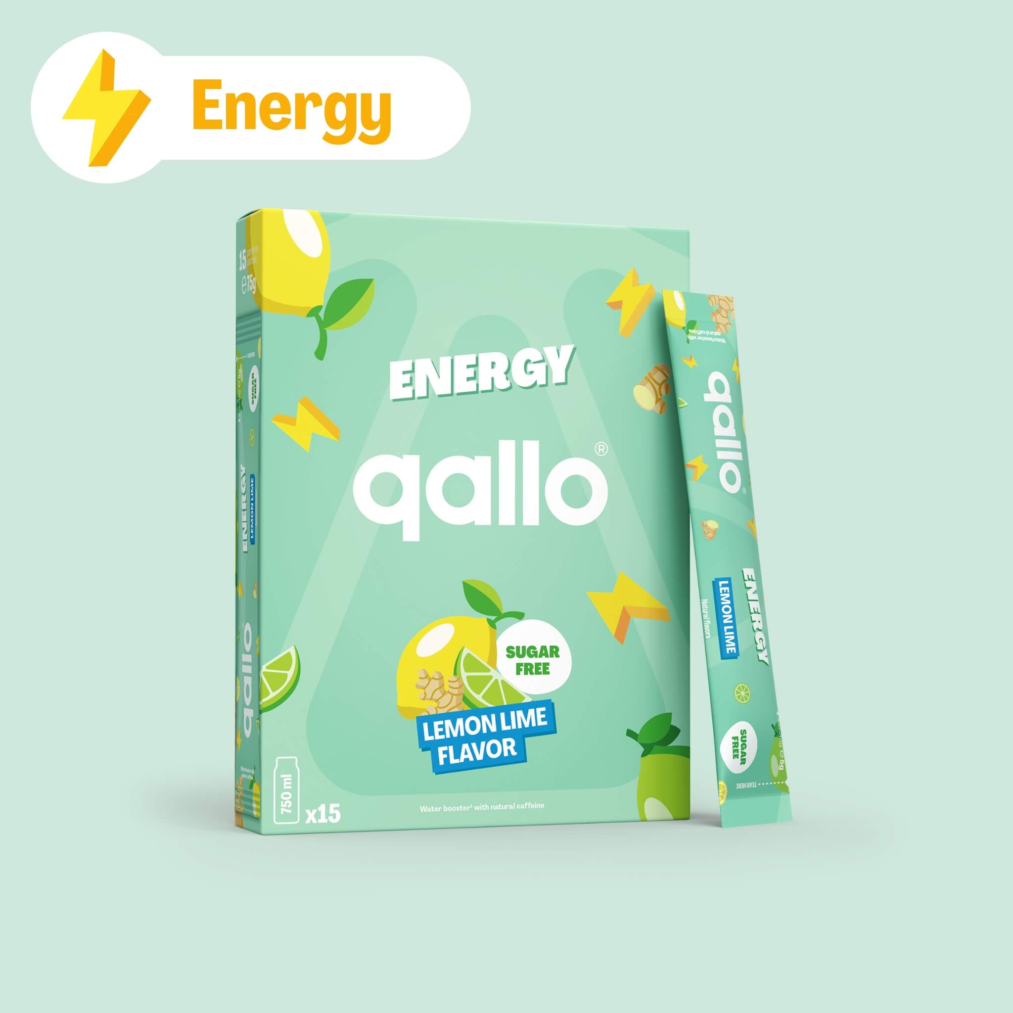 Energy Lemon Lime Sachets