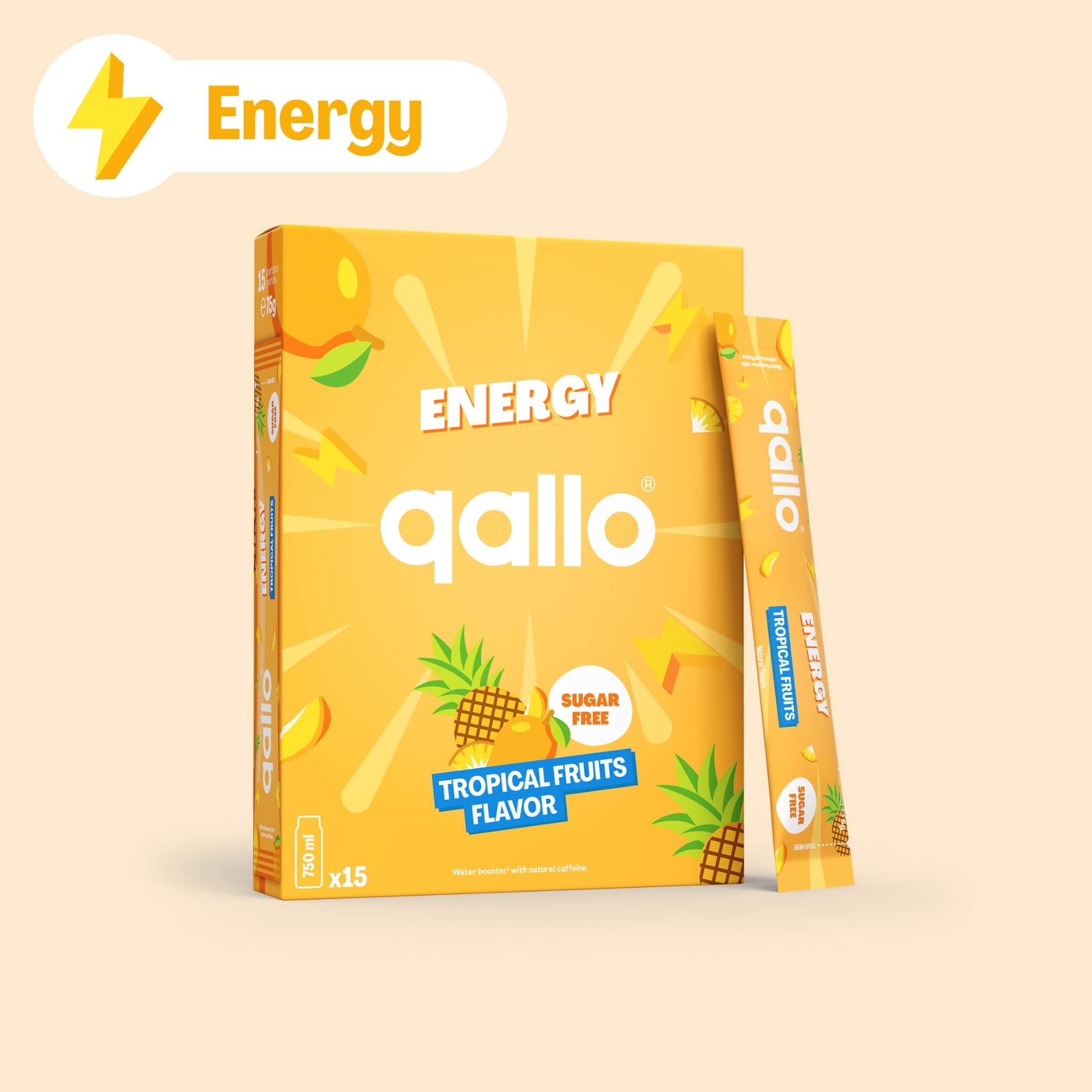Energy Tropical Fruits Sachets