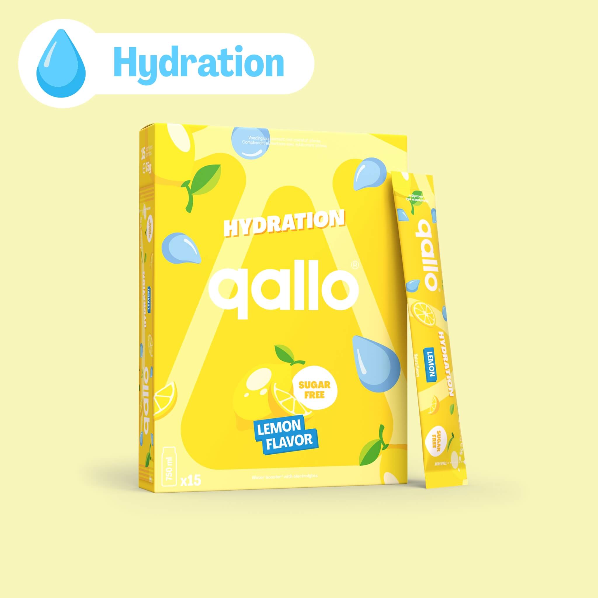 Hydration Lemon Sachets