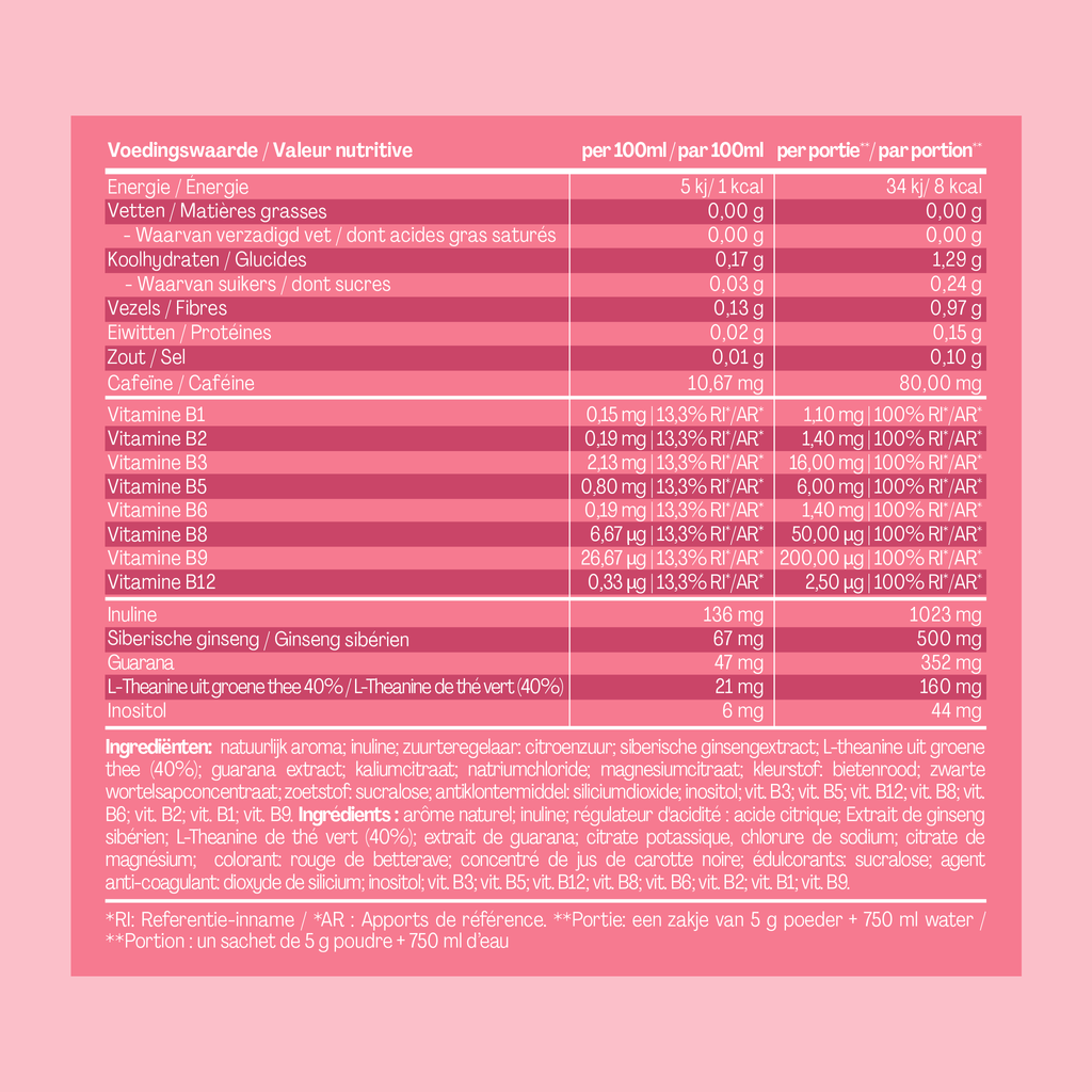 Energy Wild Berries Sachets