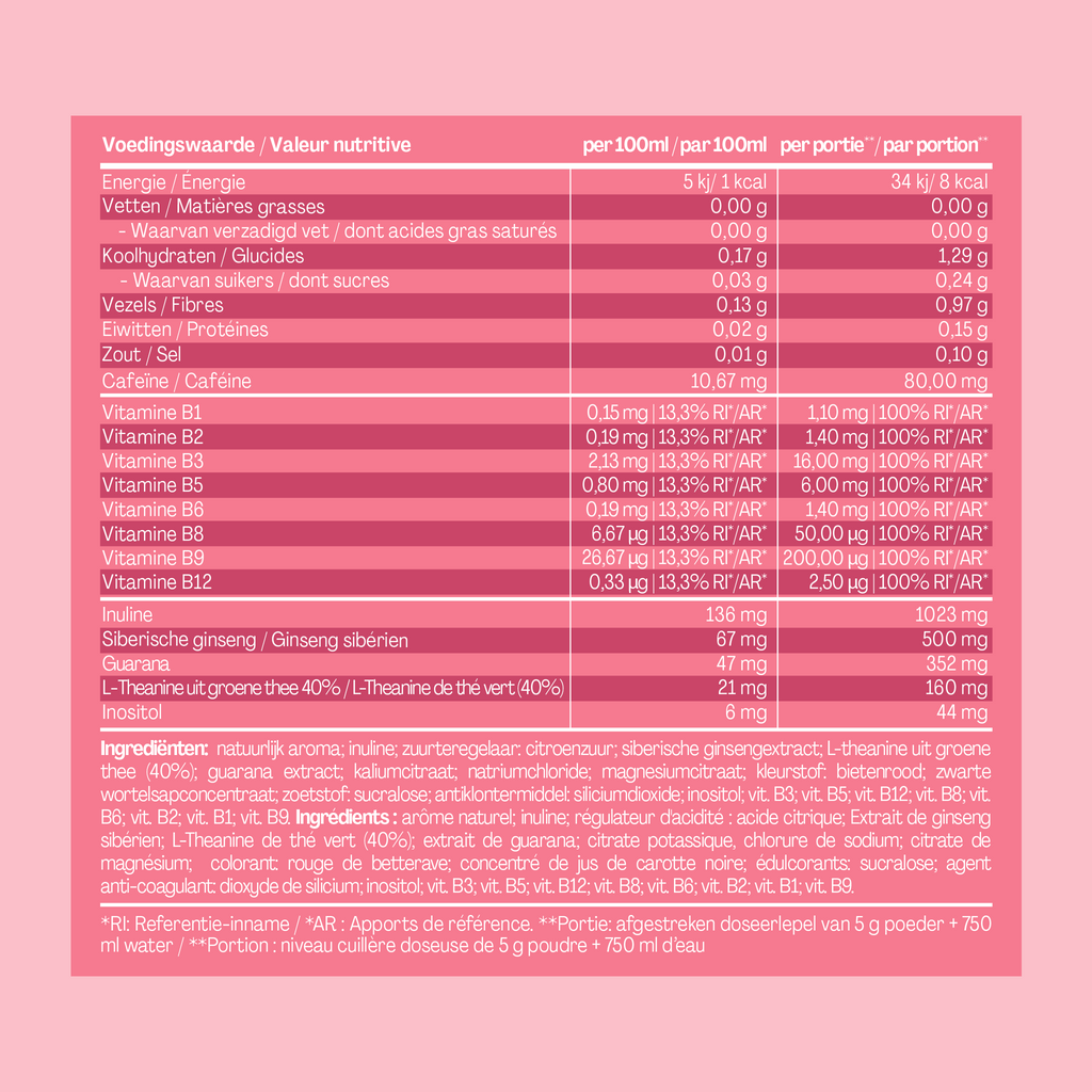 Energy Wild Berries Tub