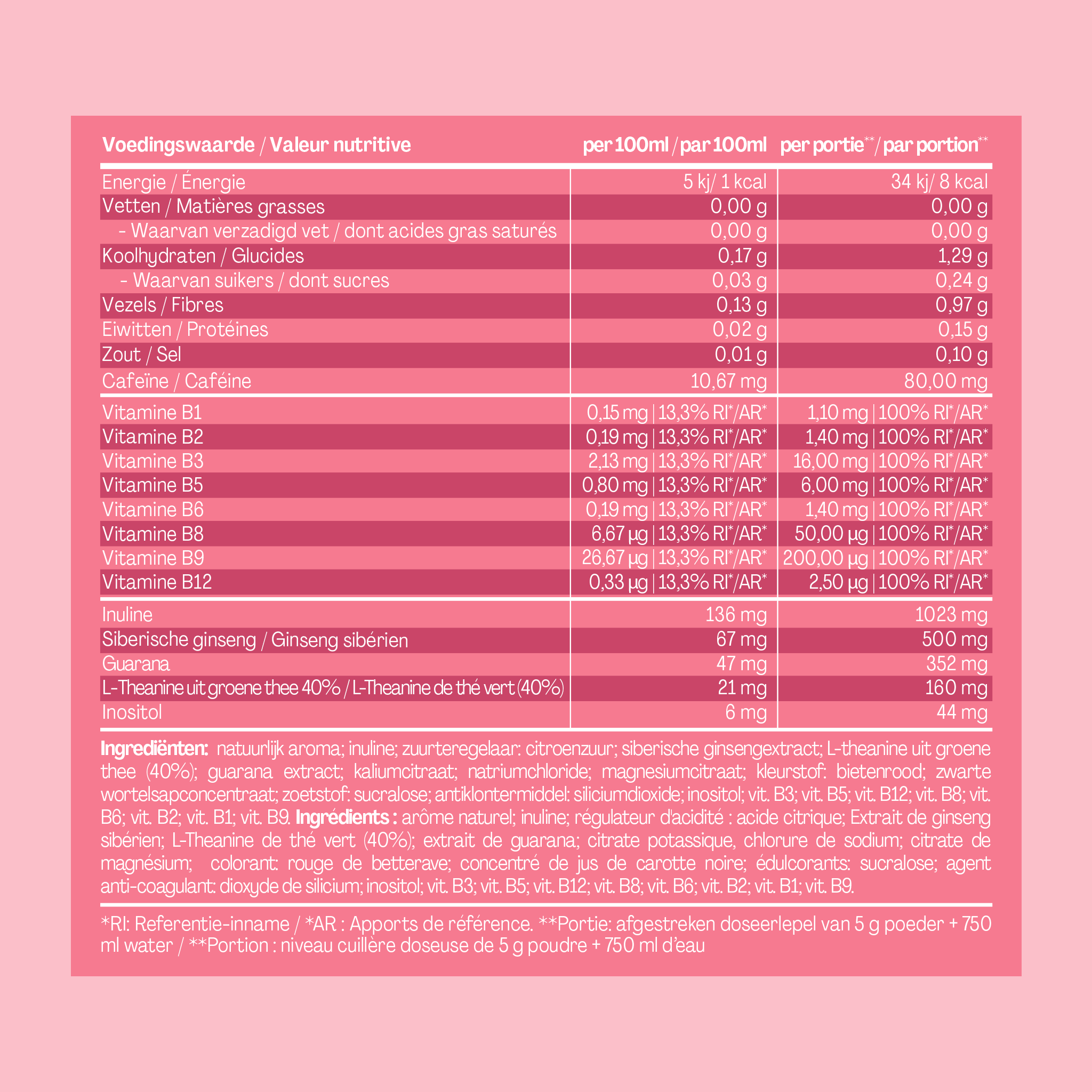 Energy Wild Berries Tub