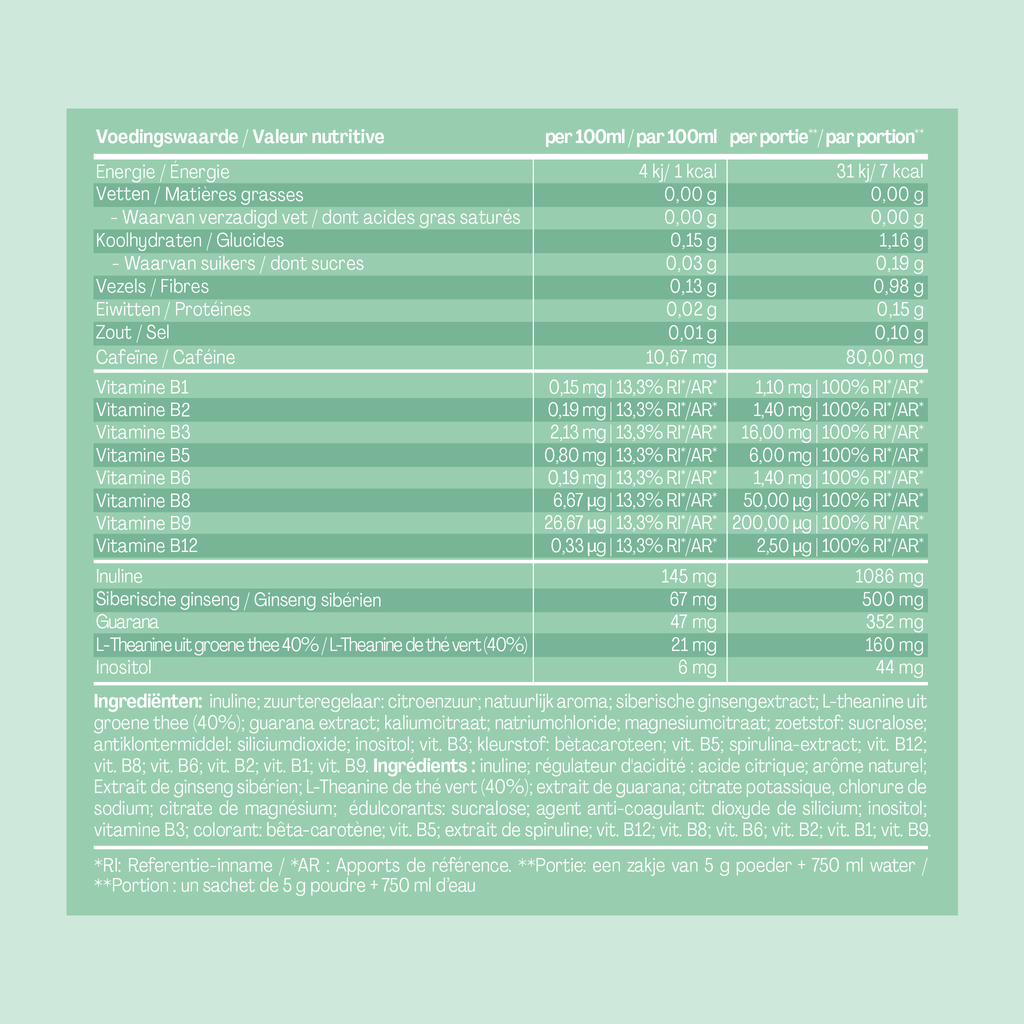 Energy Lemon Lime Sachets
