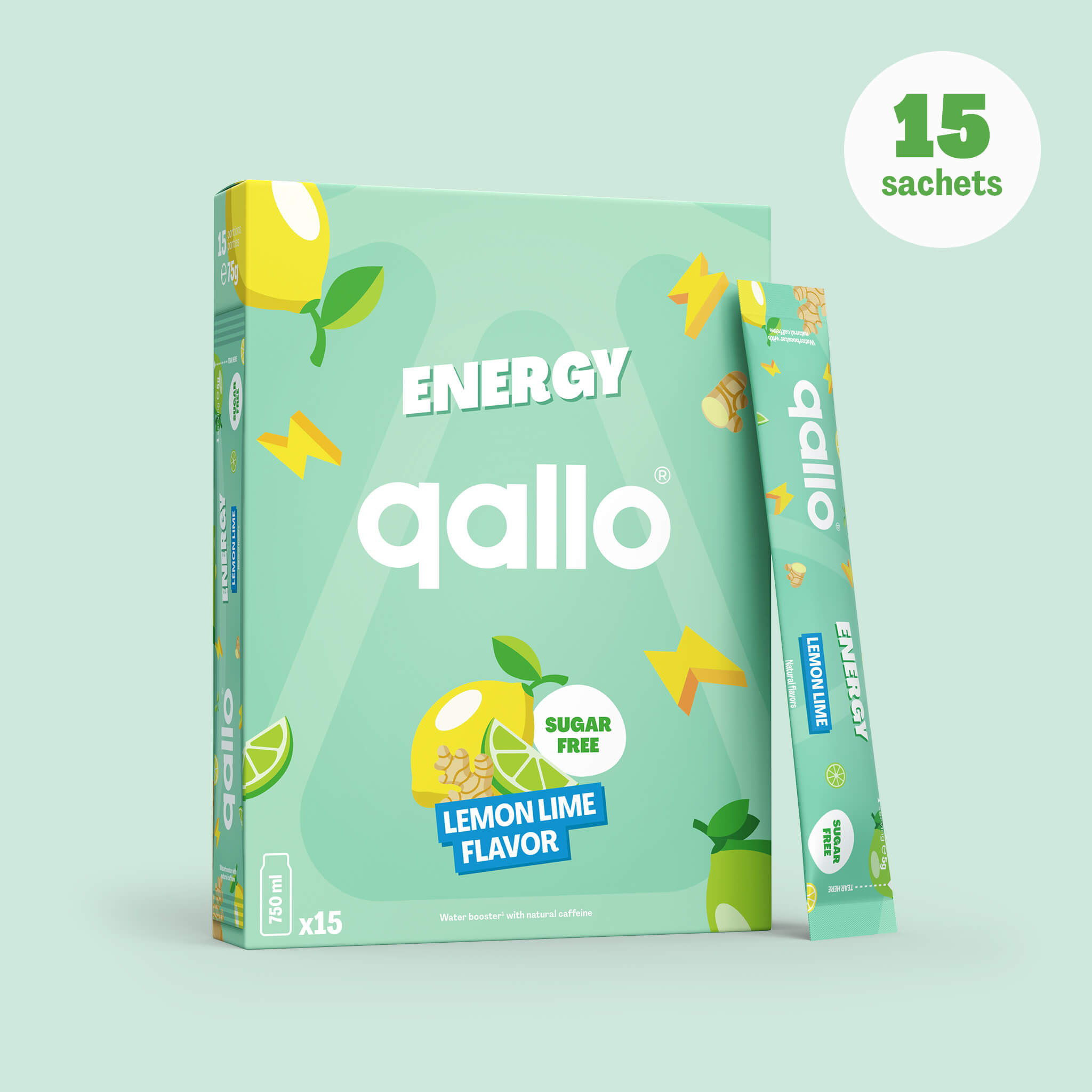 Energy Lemon Lime Sachets