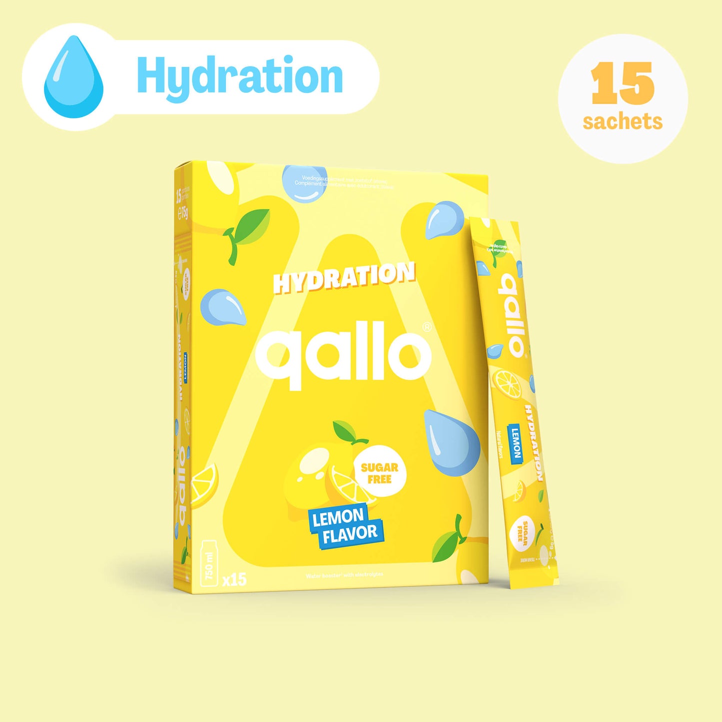 Hydration Lemon Zakjes