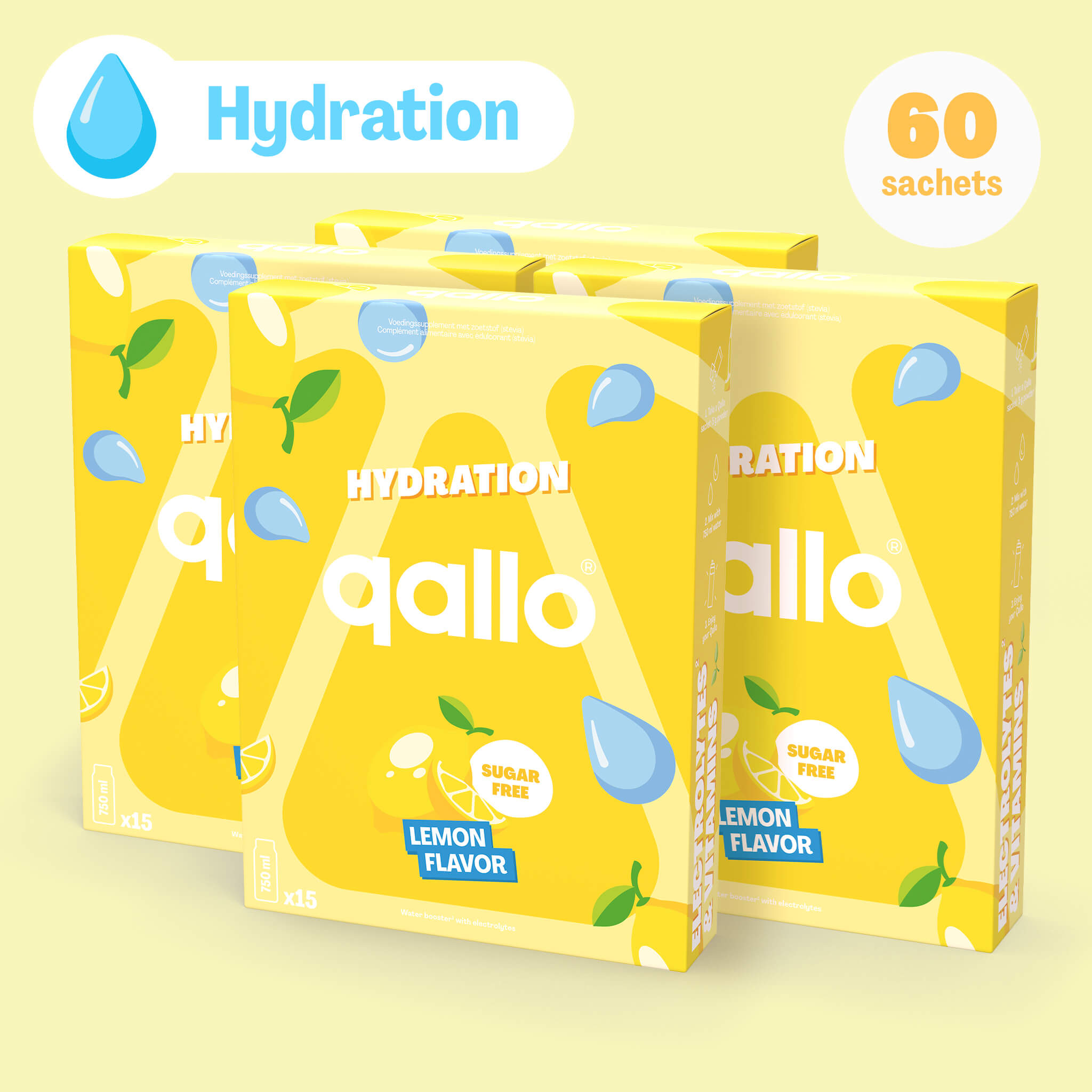 Hydration Lemon Sachets