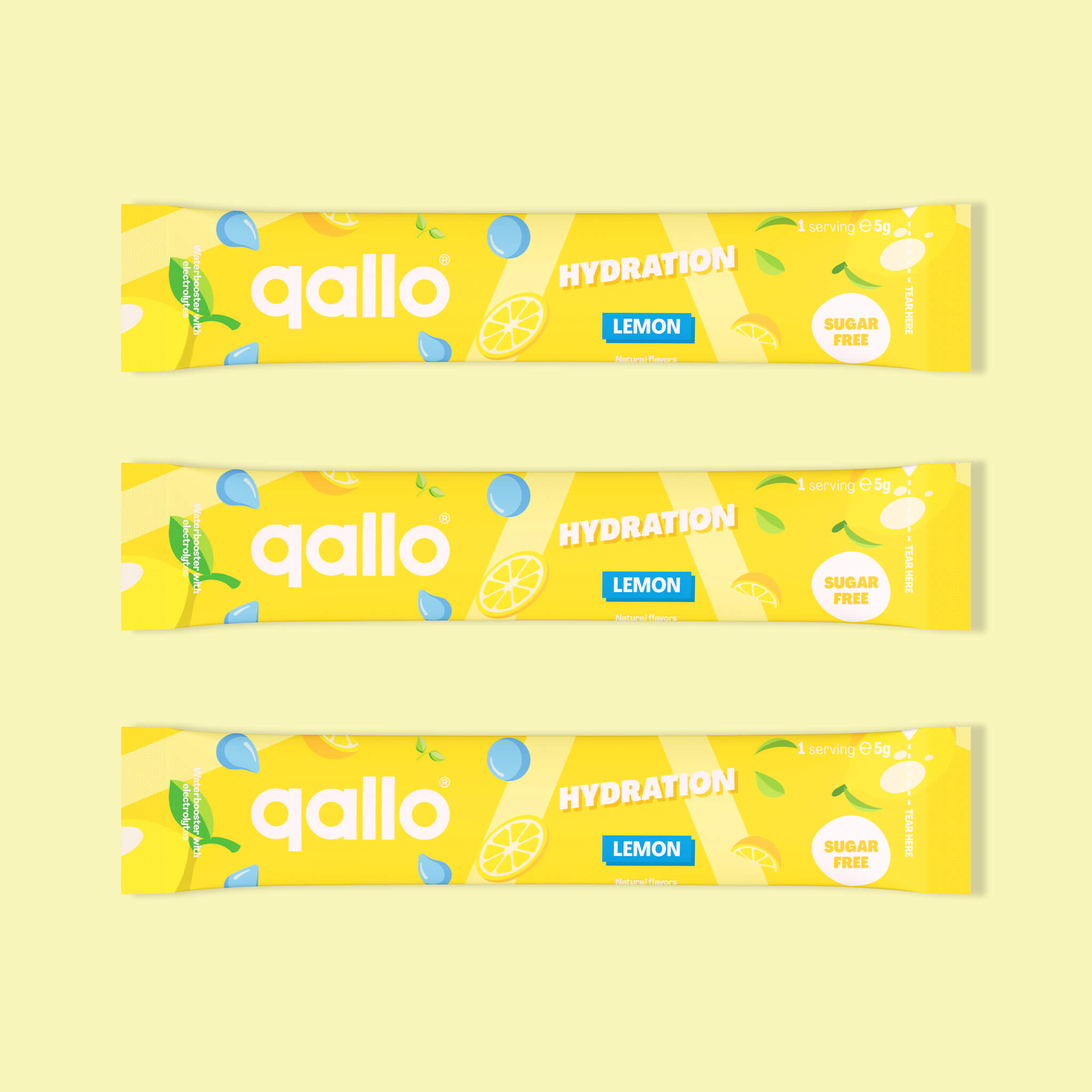 Hydration Lemon Sachets