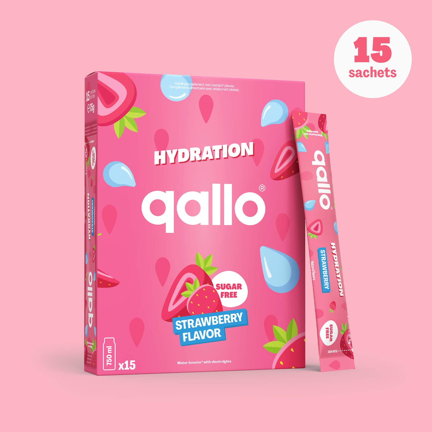Hydration Strawberry Zakjes