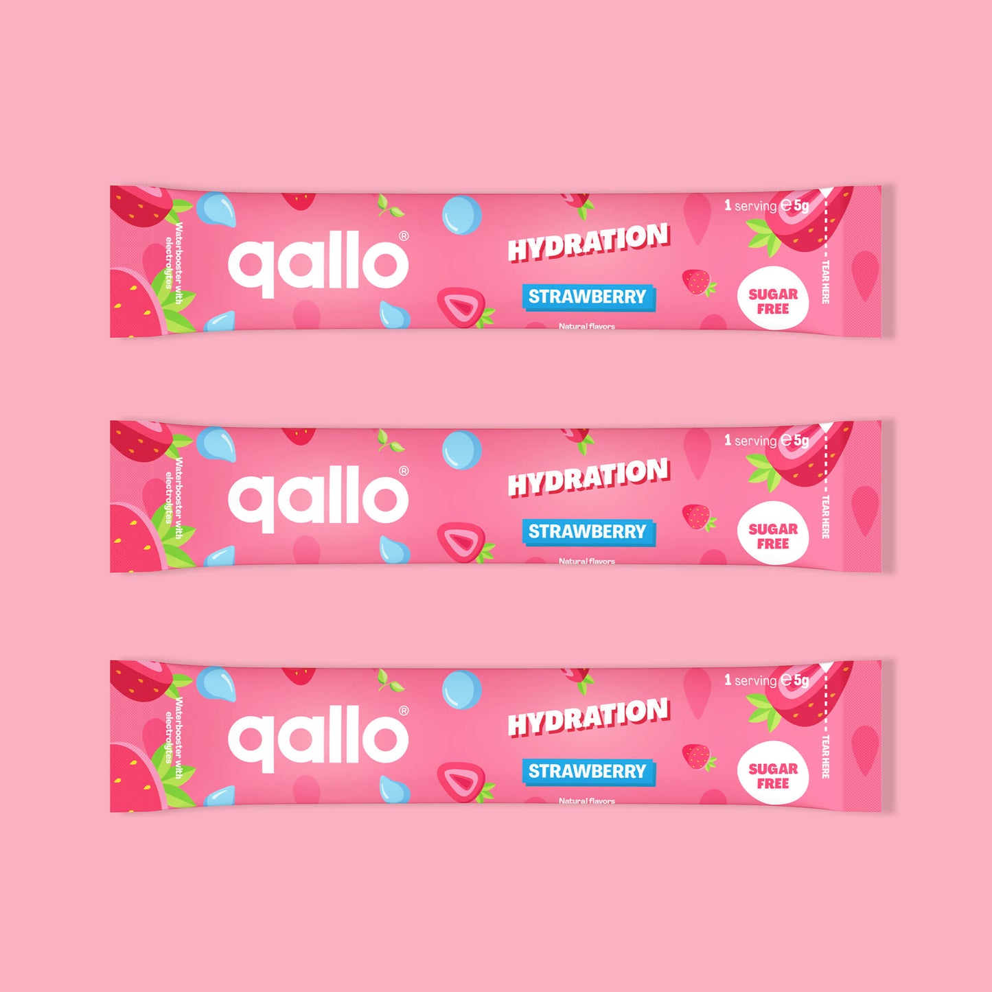 Hydration Strawberry Zakjes