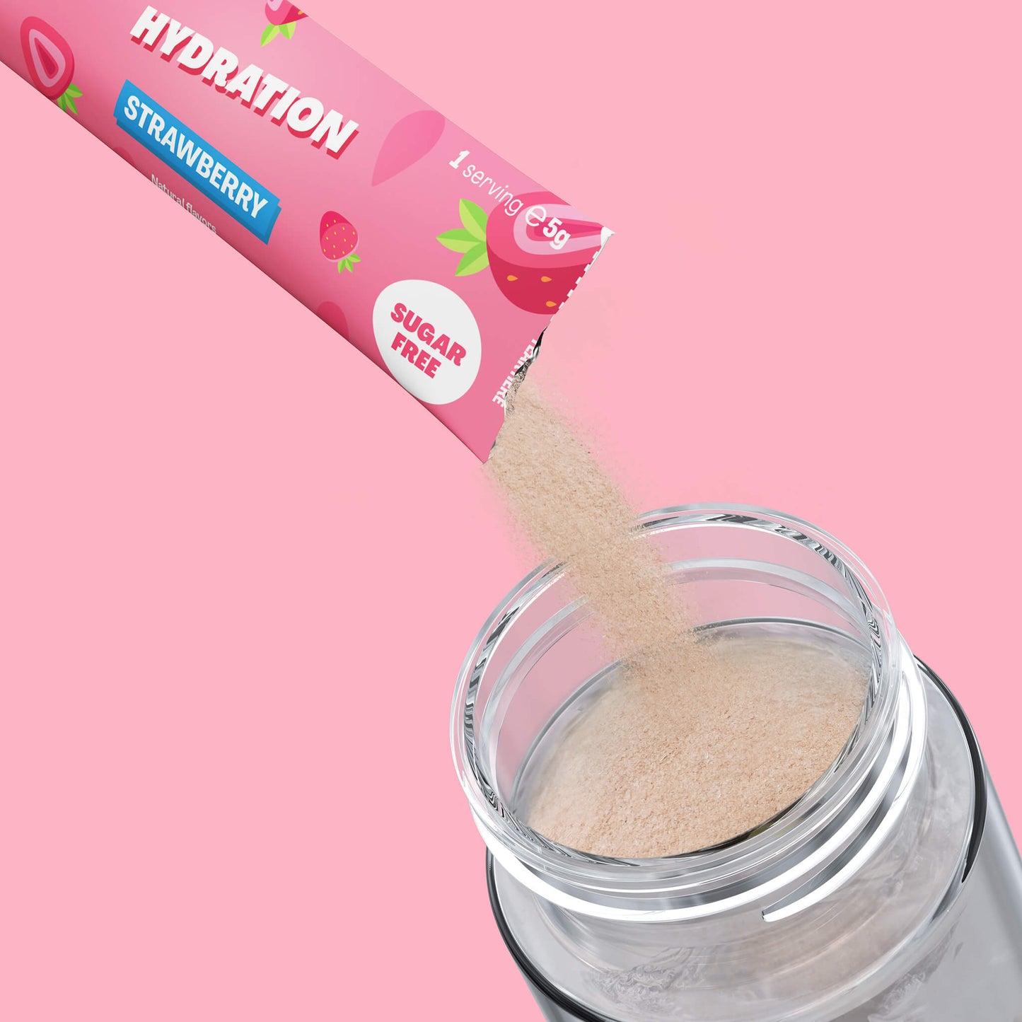 Hydration Strawberry Zakjes