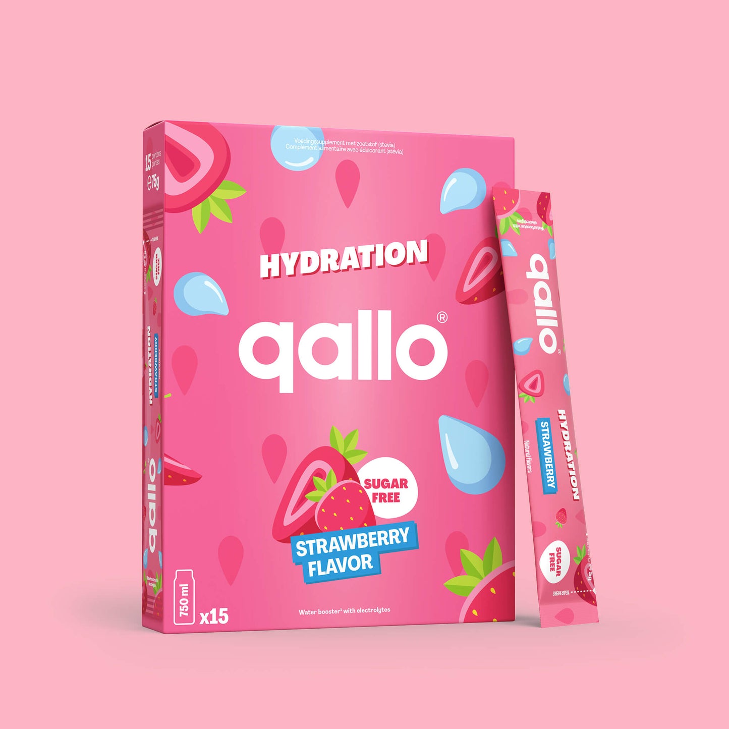 Hydration Strawberry Zakjes