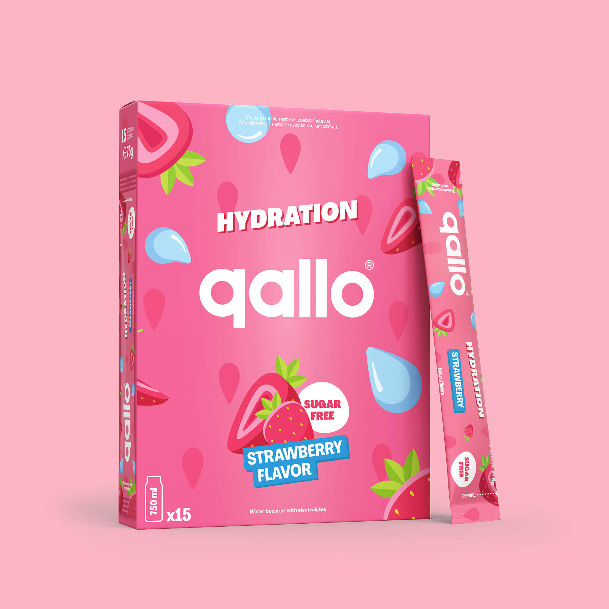 Hydration Strawberry Sachets
