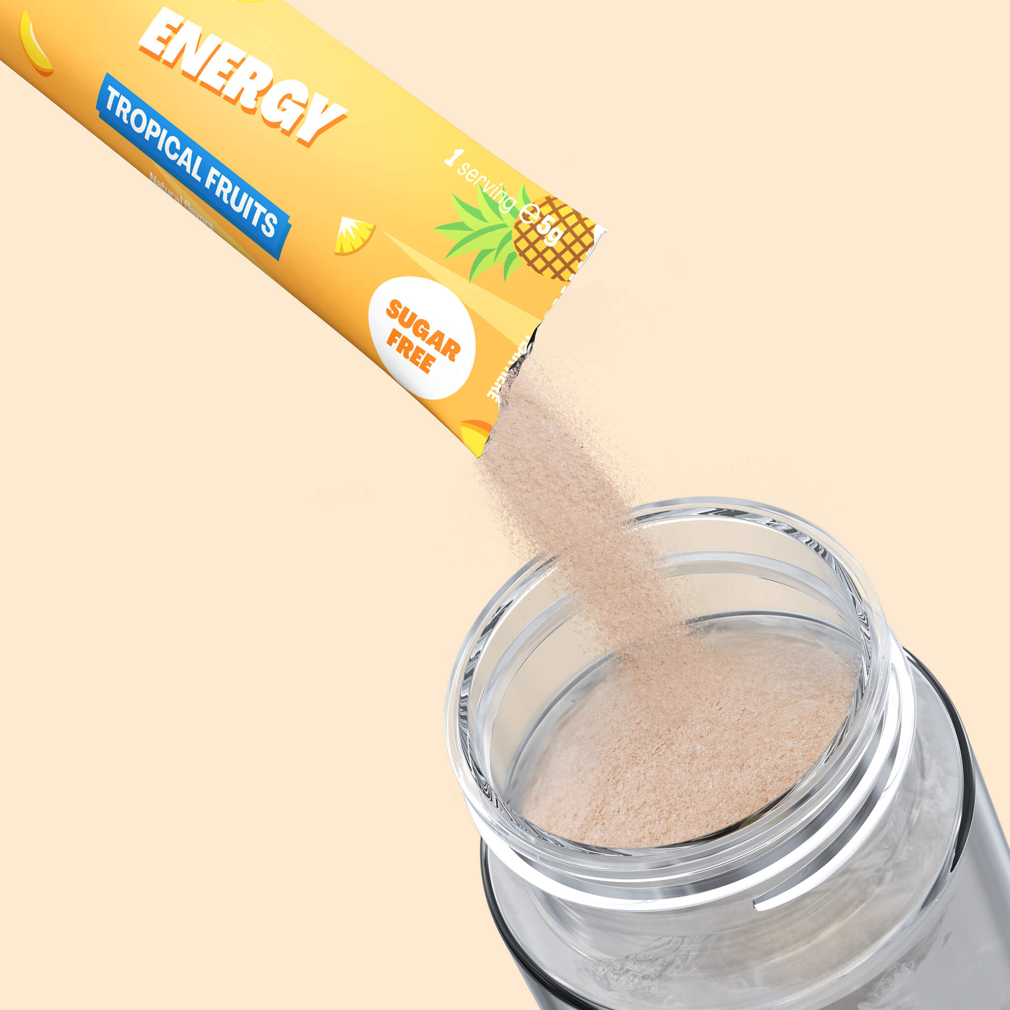 Energy Tropical Fruits Sachets