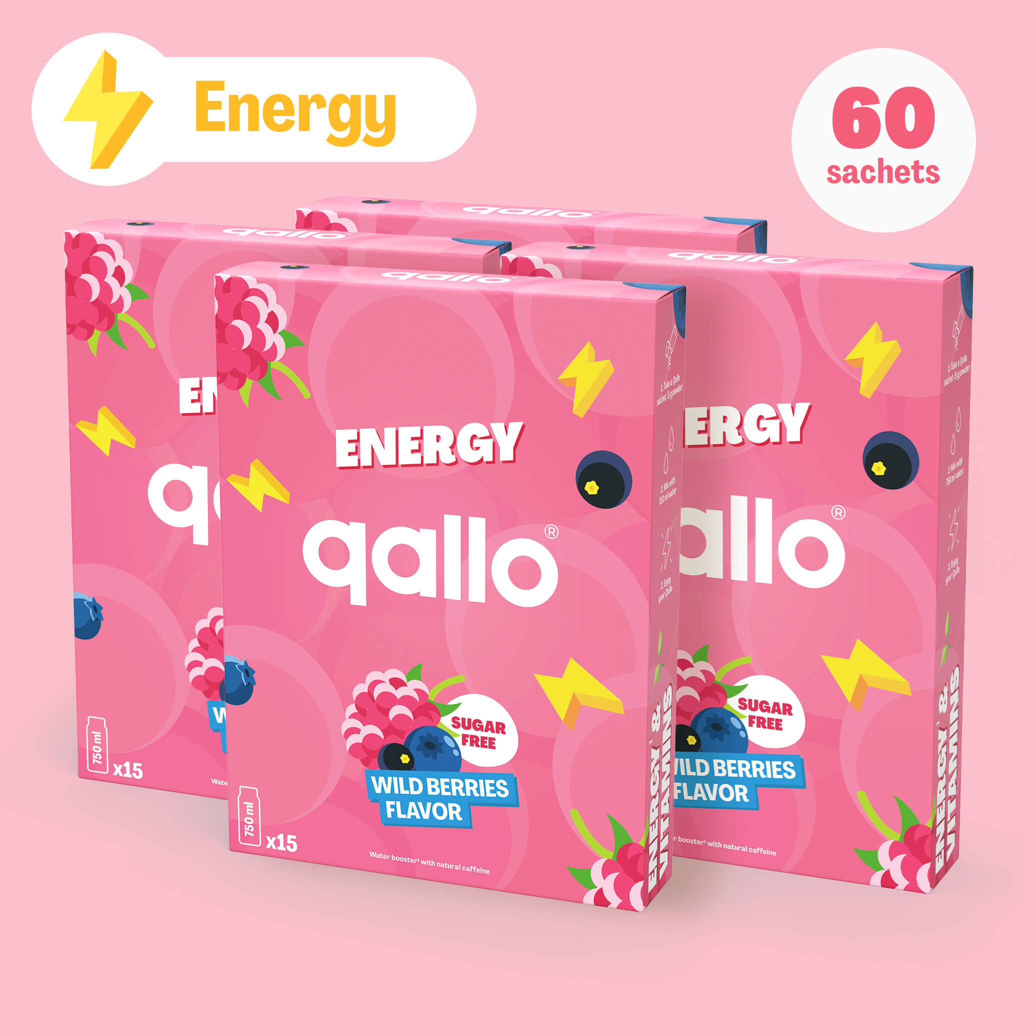 Energy Wild Berries Sachets