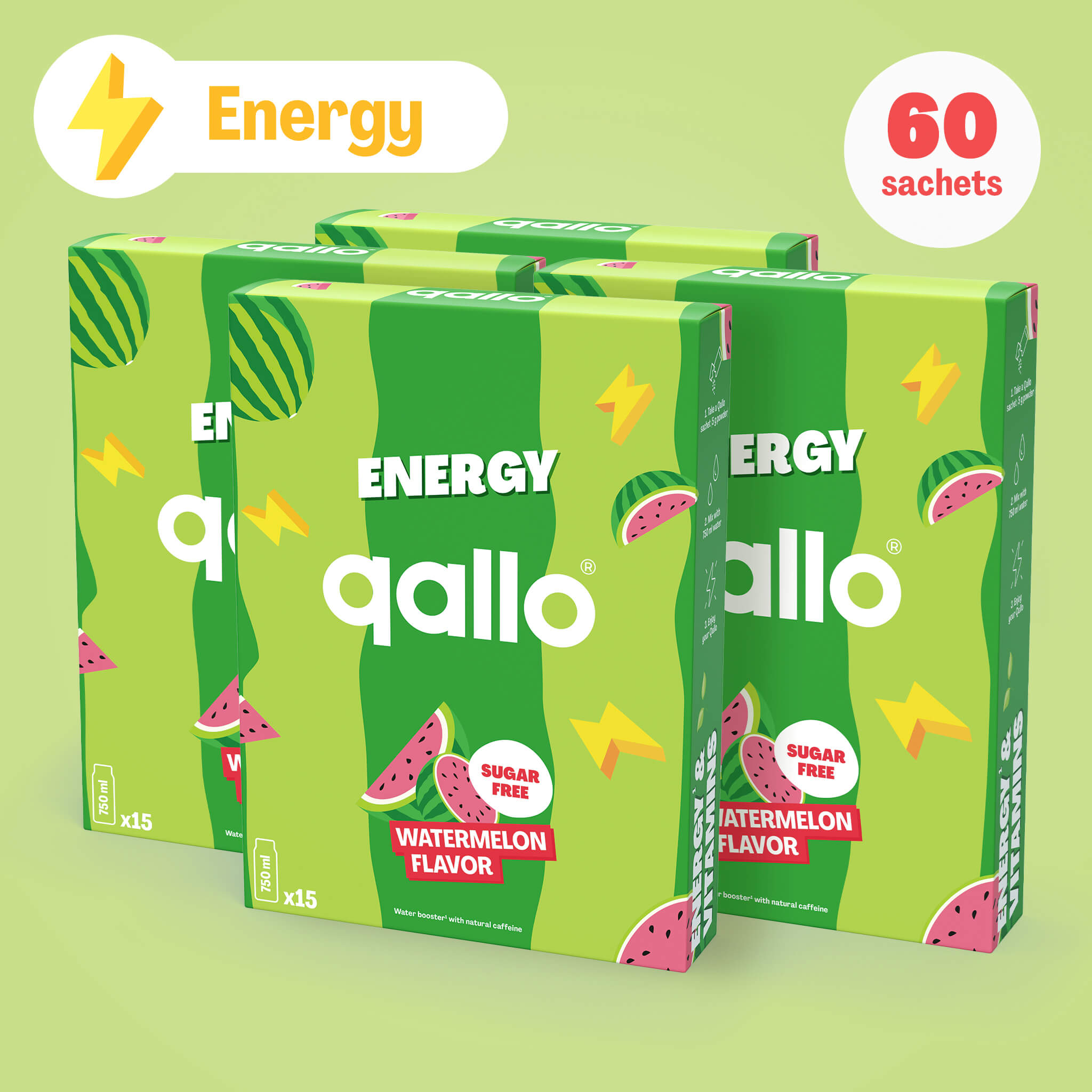 Energy Watermelon Sachets