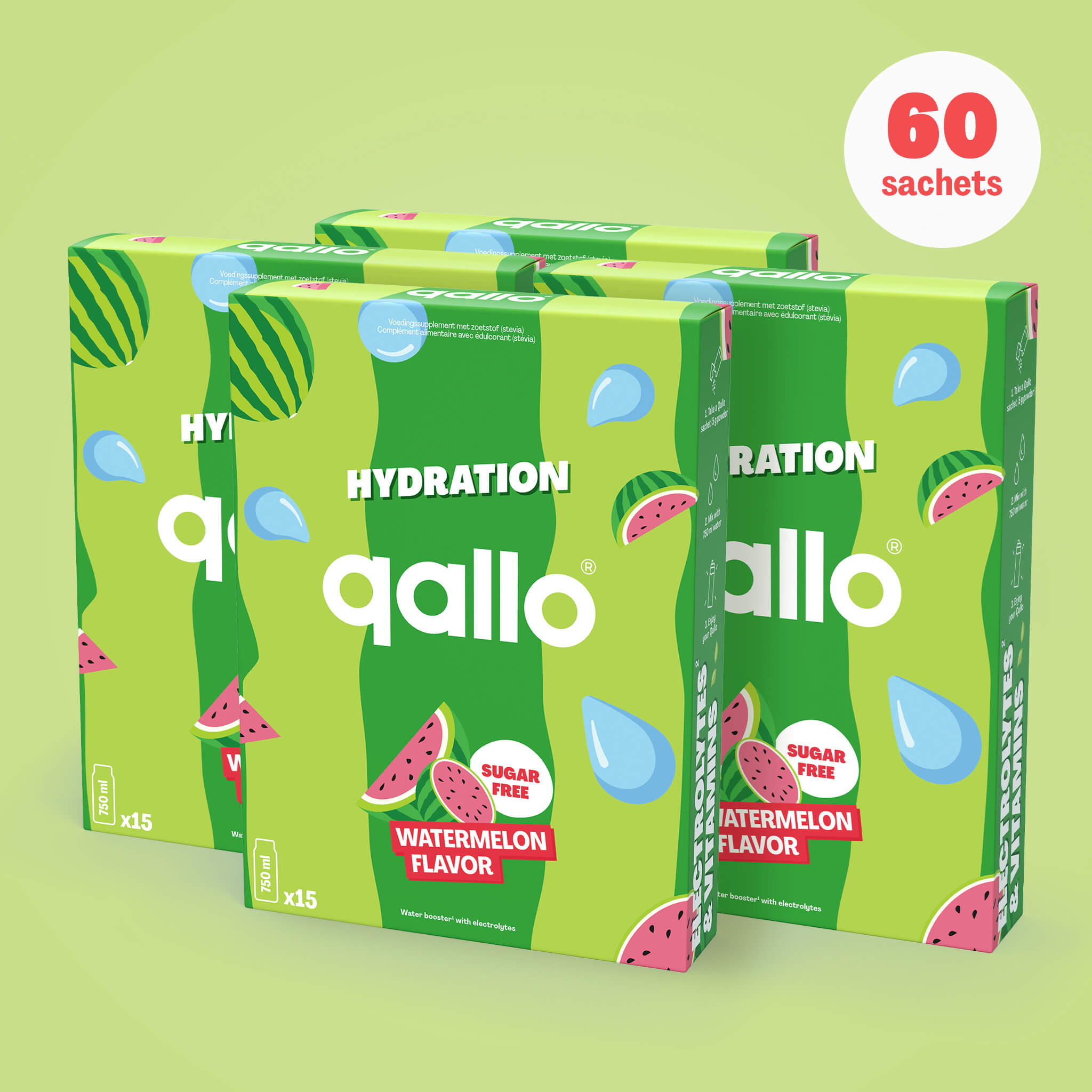 Hydration Watermelon Sachets