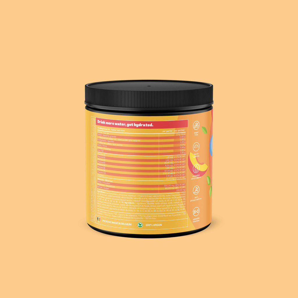 Hydration Ice Tea Peach Tub