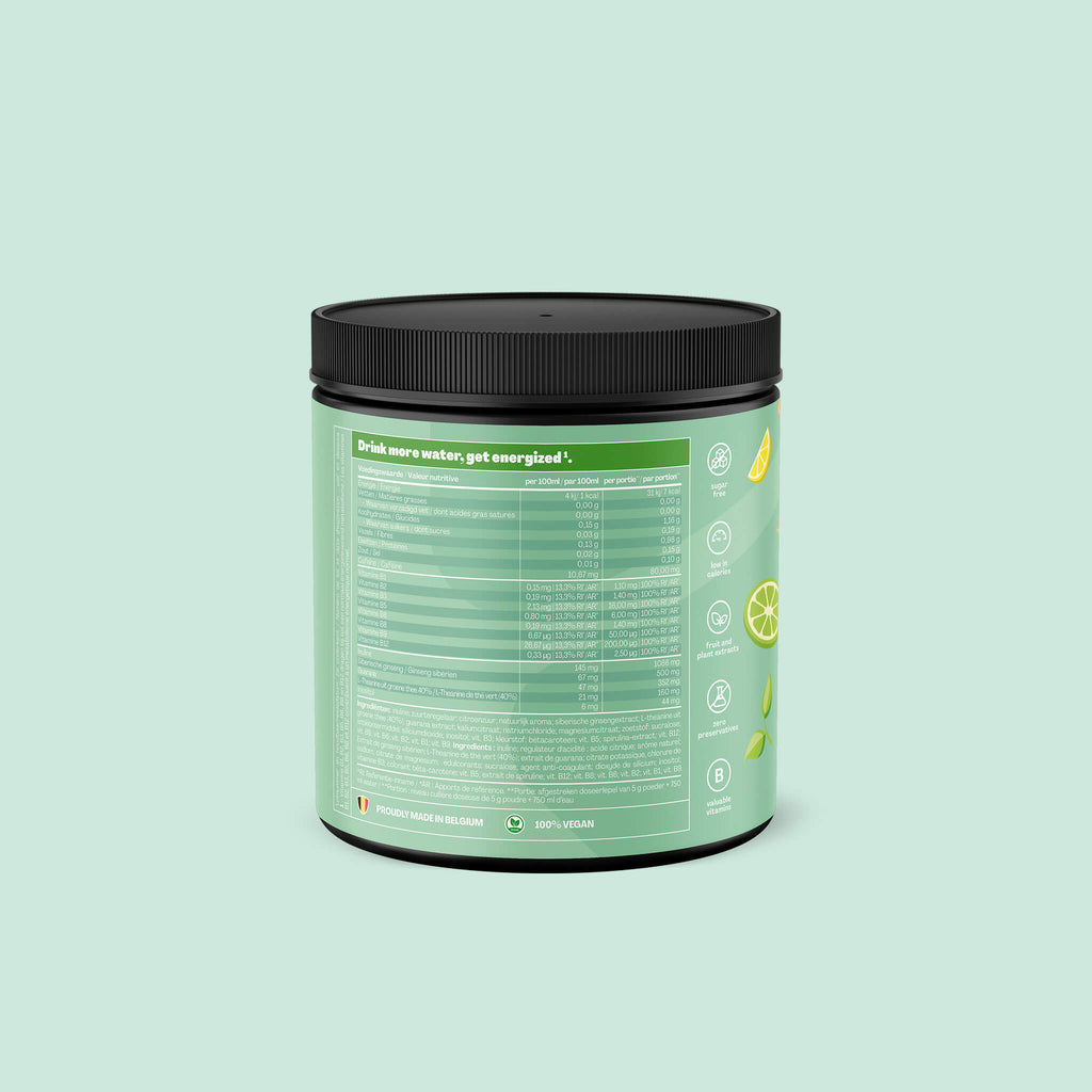 Lemon Intub Energy Lemon Lime Tub – Qallo