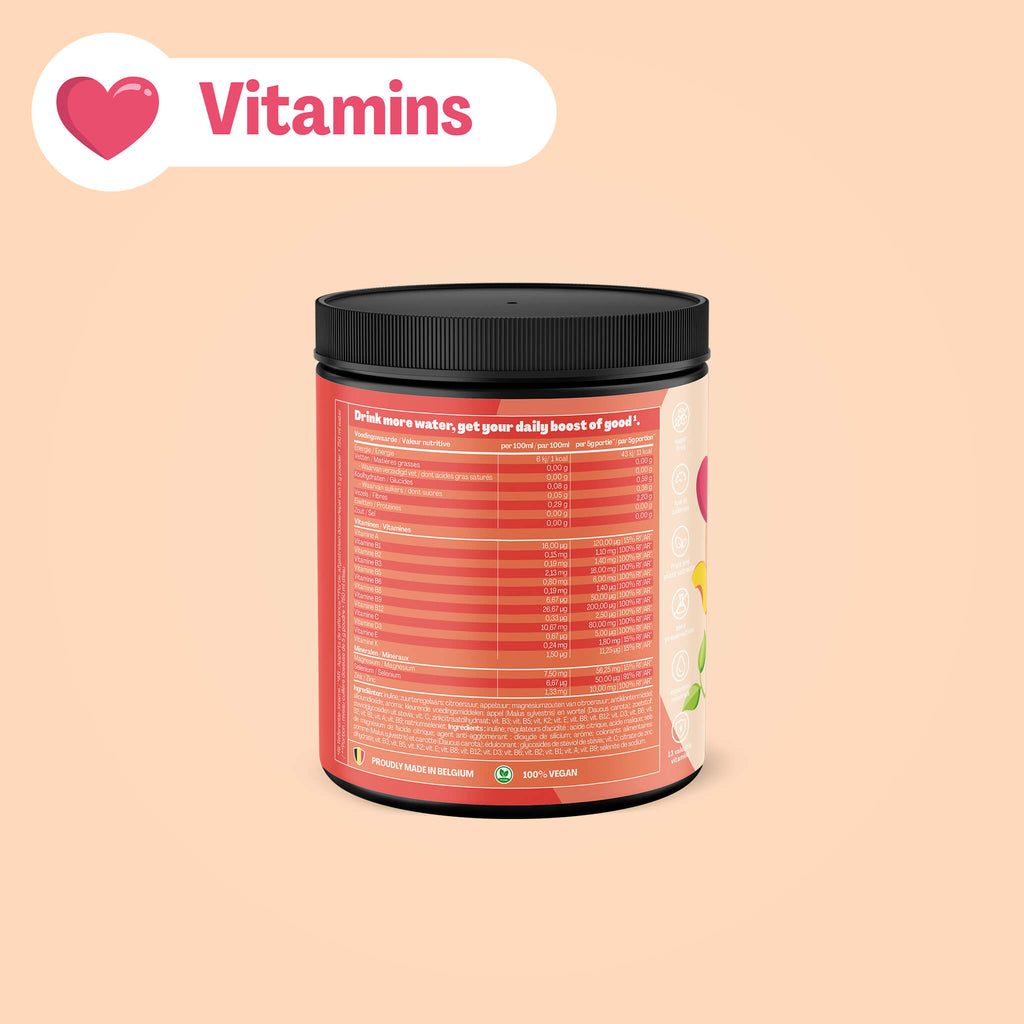 Vitamins Peach Tub