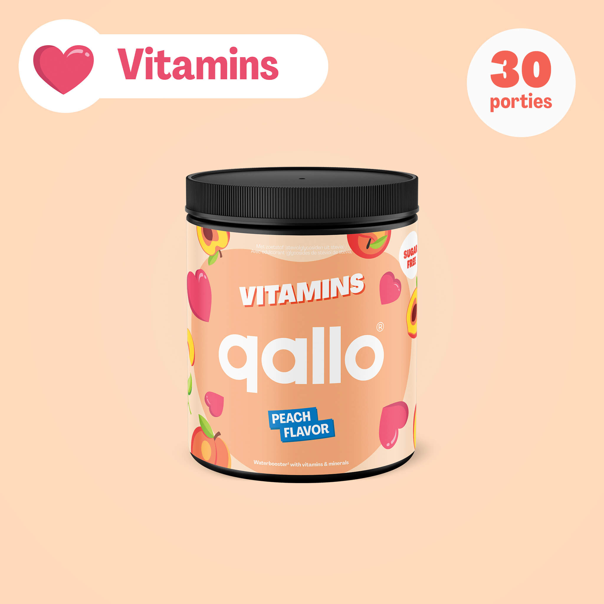 Vitamins Peach Tub