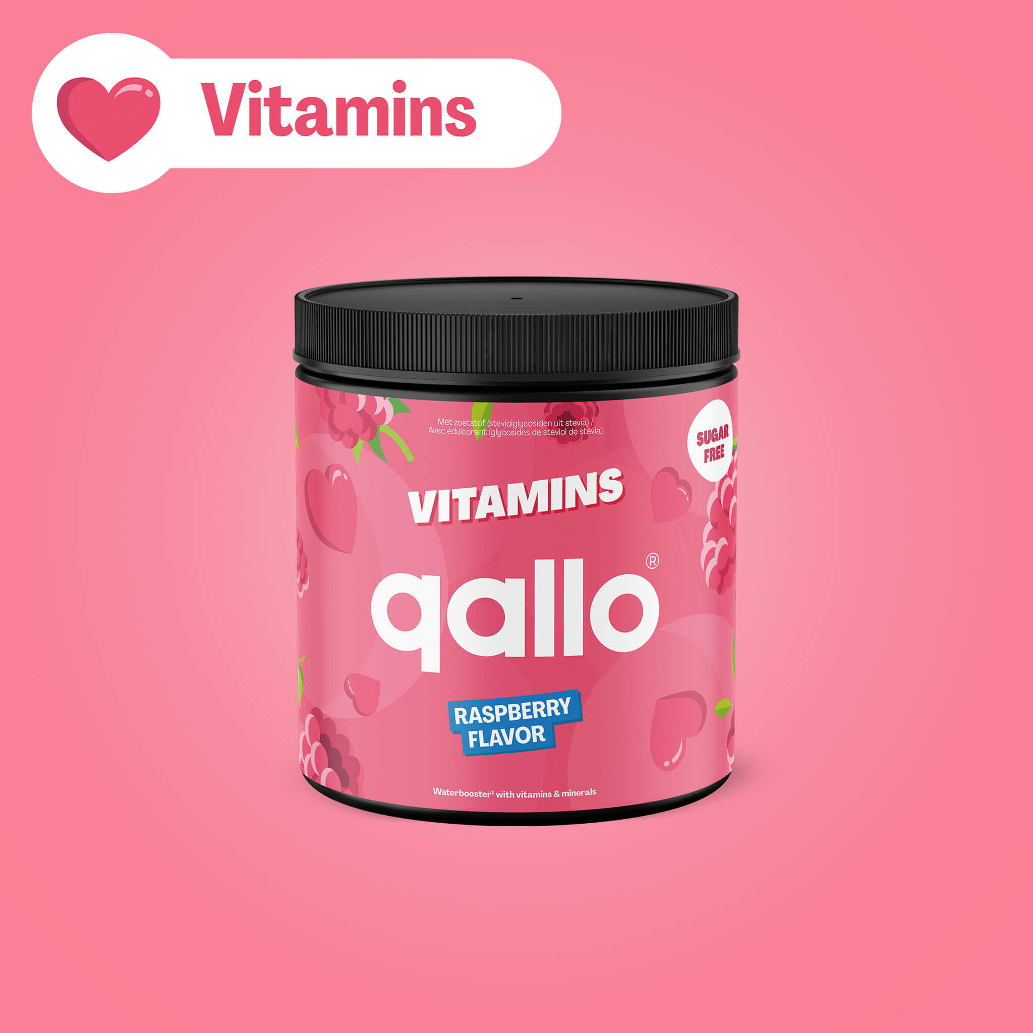Vitamins Raspberry Tub