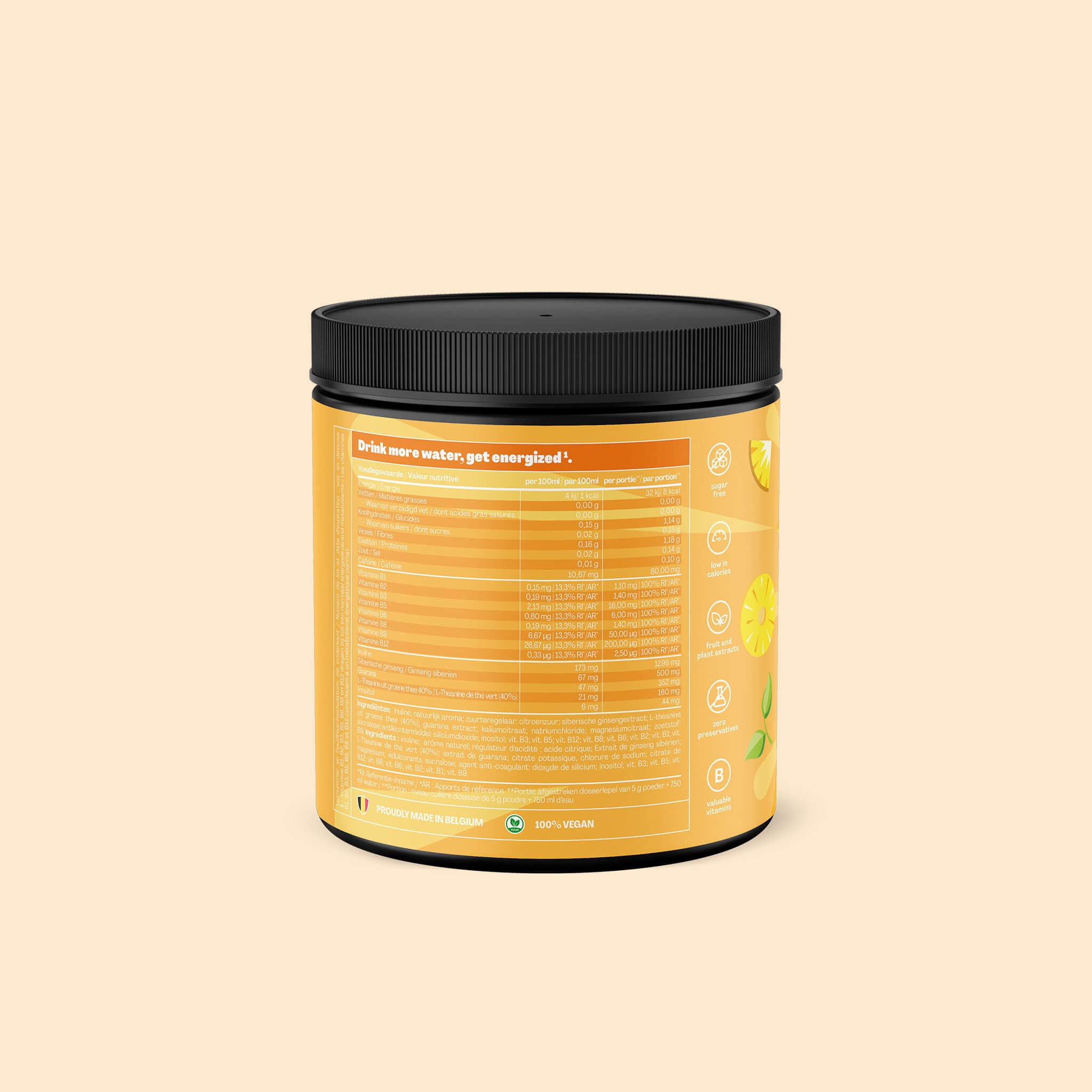 Energy Tropical Fruits Tub