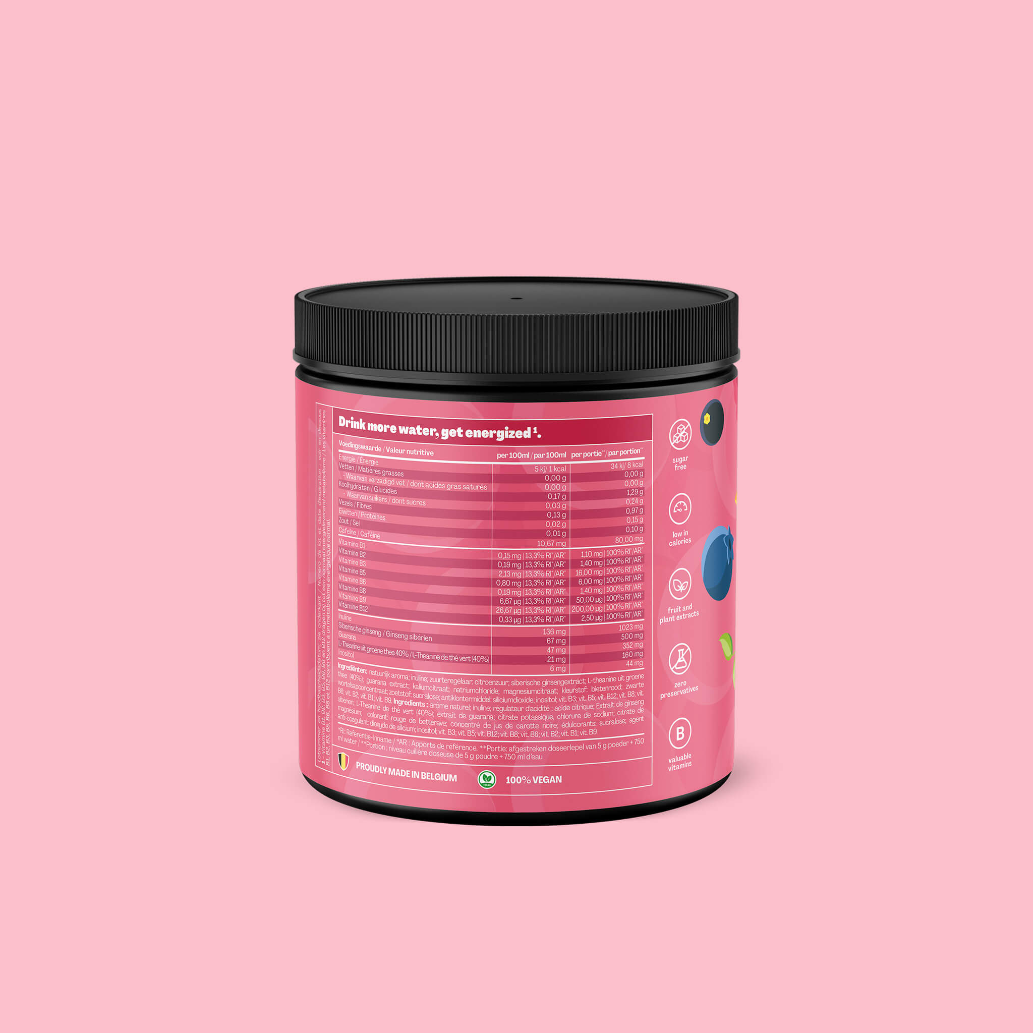 Energy Wild Berries Tub