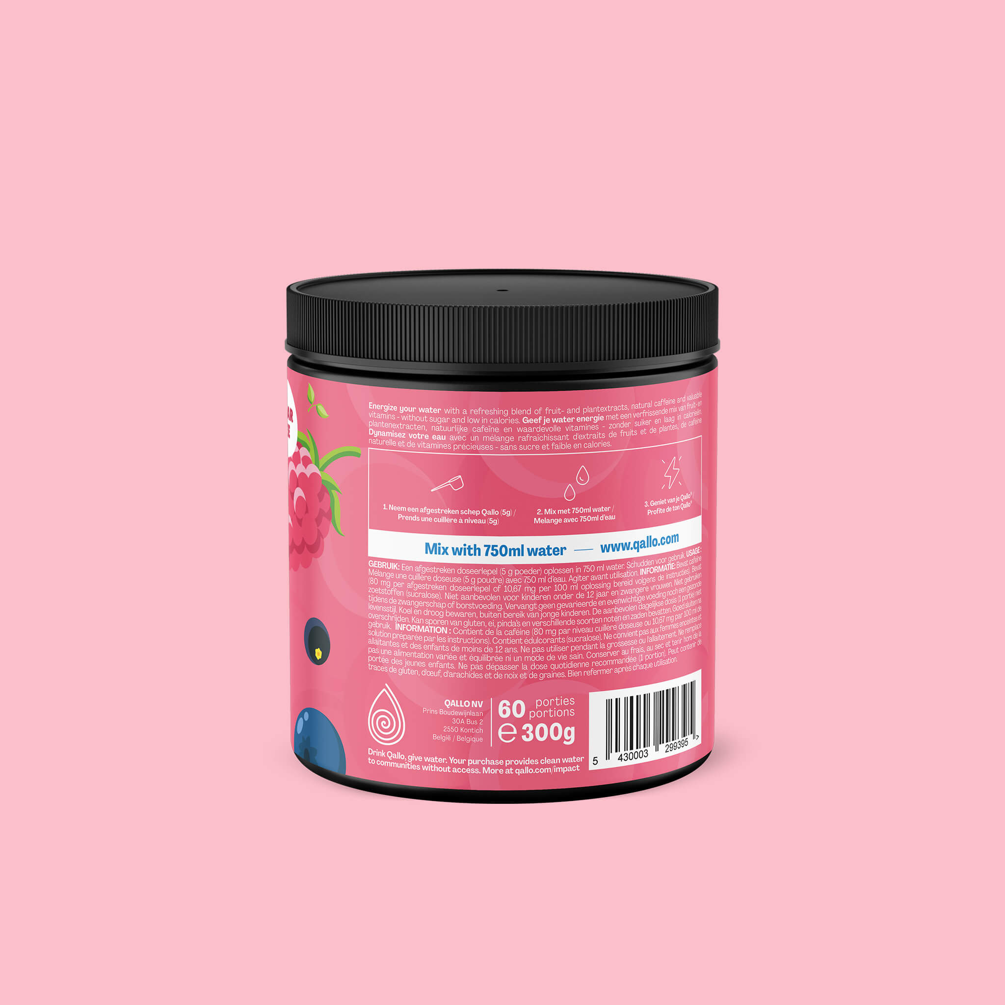 Energy Wild Berries Tub