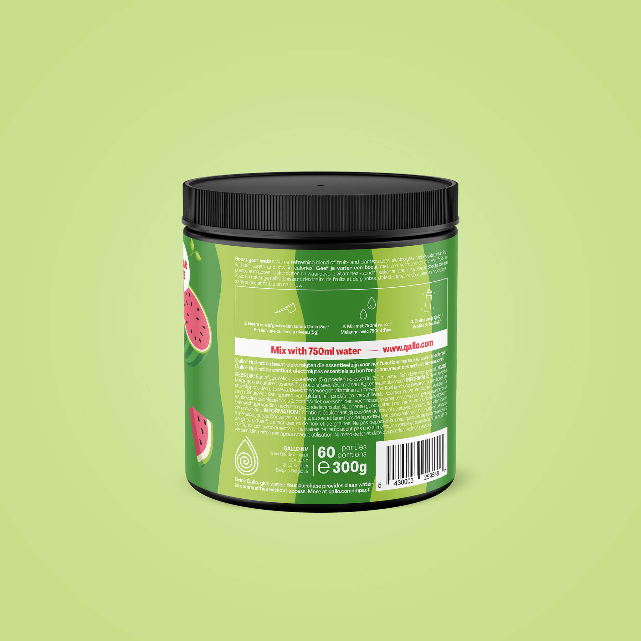 Hydration Watermelon Tub