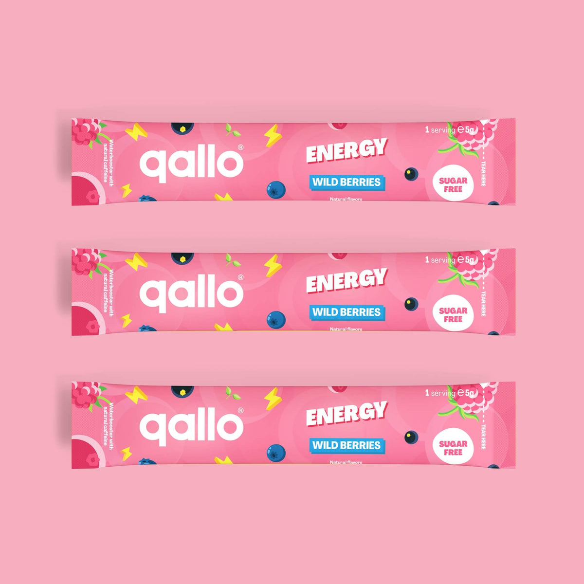 Sample Zakjes Energy Wild Berries
