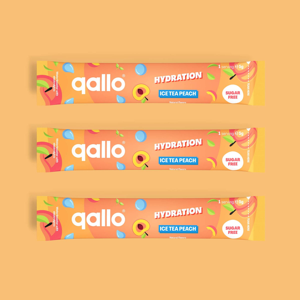 Sample Zakjes Hydration Ice Tea Peach