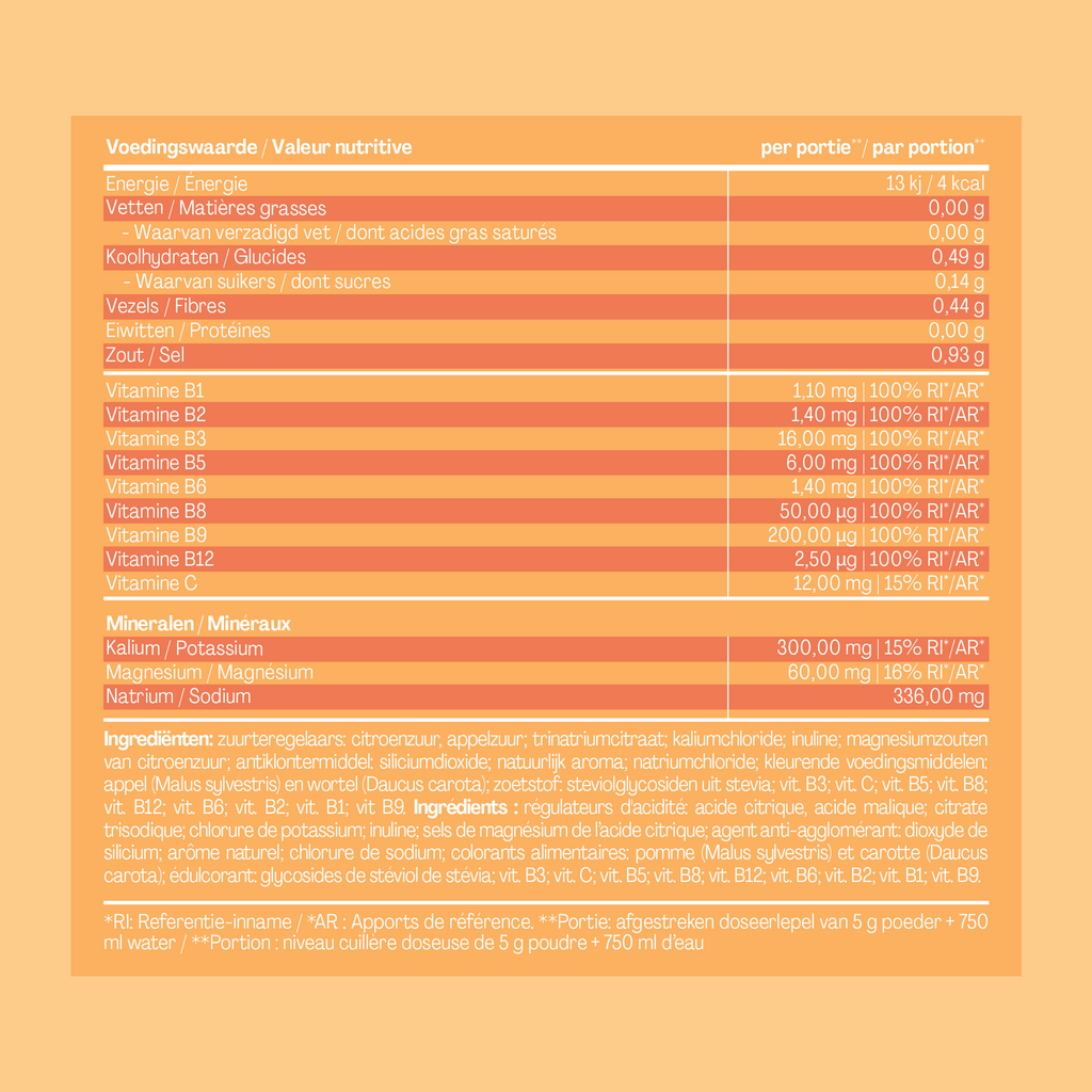 Hydration Ice Tea Peach Tub