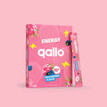 Qallo Energy Wild Berries sachets, box of 15 sachets