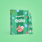 Qallo Hydration Watermelon sachets, box of 15 sachets