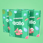 Qallo Hydration Watermelon sachets, 4 boxes with 60 sachets in total