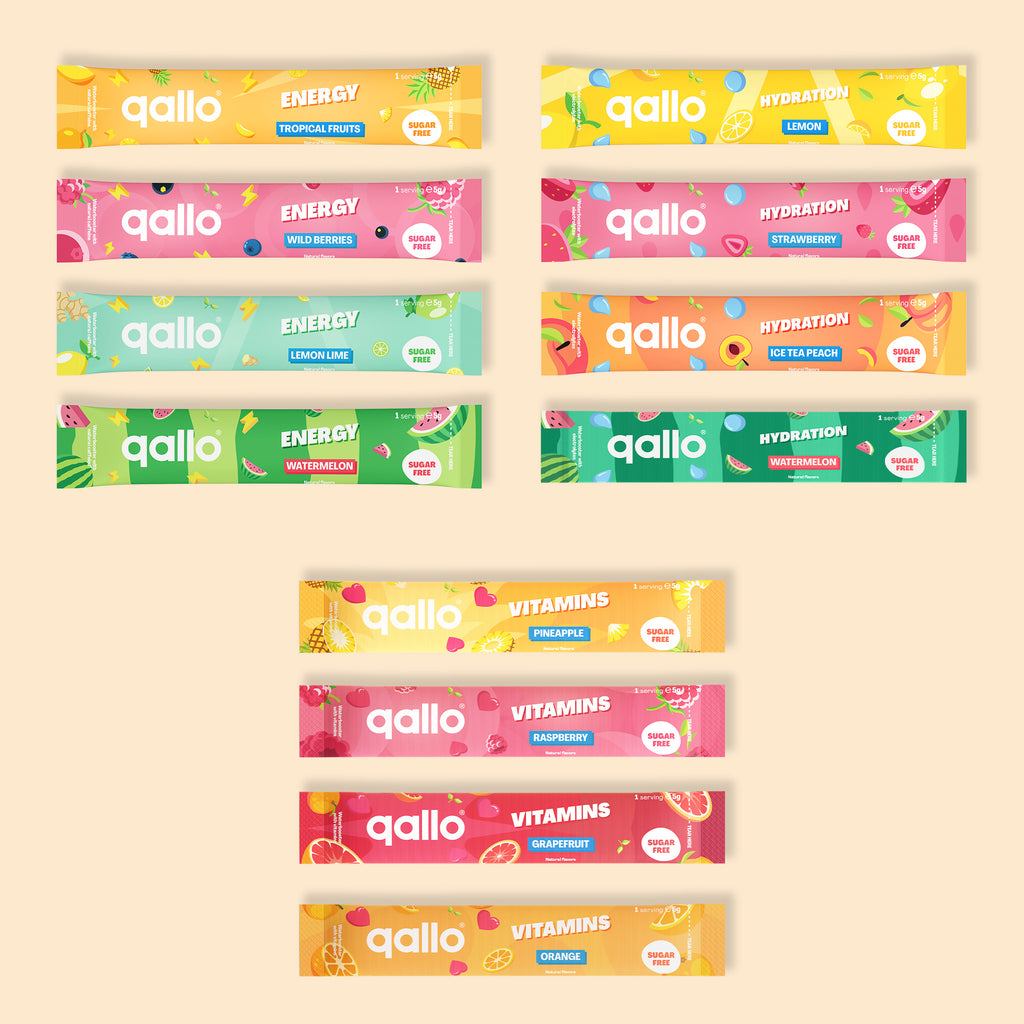 Qallo Starter Combo, all sachets