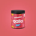Qallo Vitamins Grapefruit tub, 30 portions, front