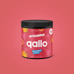 Qallo Vitamins Grapefruit tub, 60 portions, front