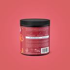 Qallo Vitamins Grapefruit tub, side with usage instructions