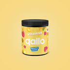 Qallo Vitamins Pineapple tub, 30 portions, front