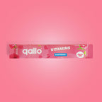 Qallo Vitamins Raspberry sachets, single sachet