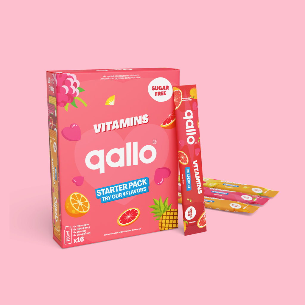 Qallo Vitamins Starter Pack without bottle