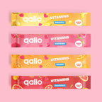 Qallo Vitamins Starter Pack, all sachets